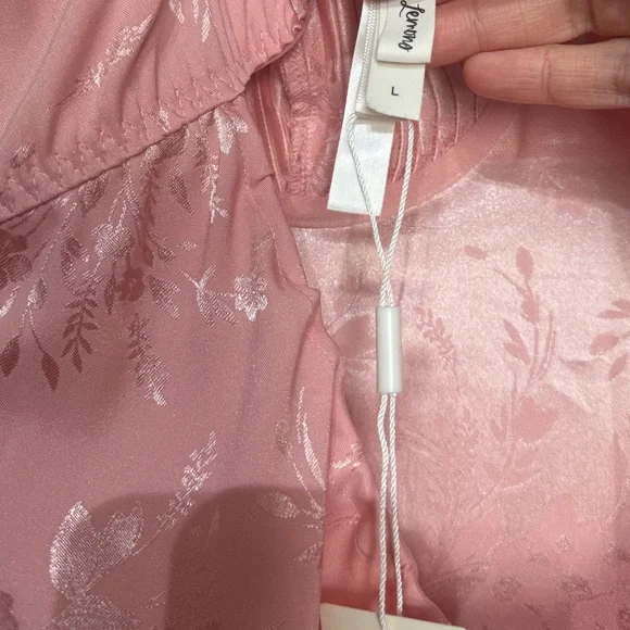 NWT For Love & Lemons x Victoria's Secret Lola Midi Dress - Blush Pink Large - Picture 7 of 7